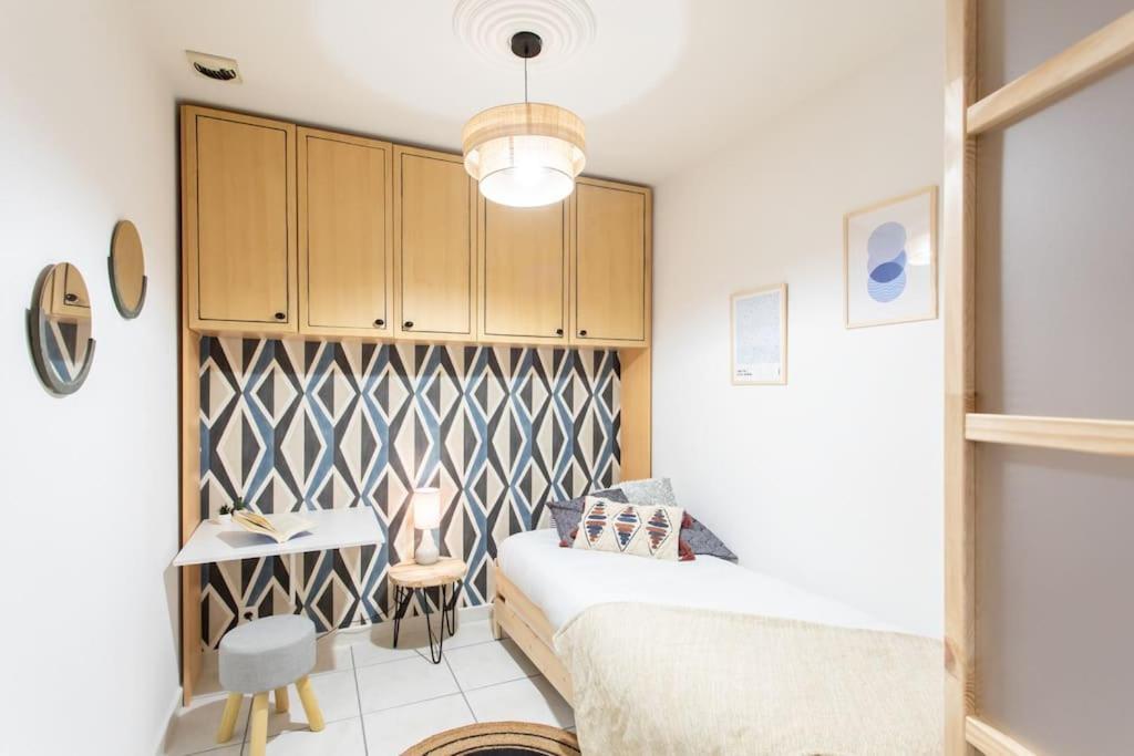 칸느 C16 - 2 Bdr Rue Antibes 4 Min Palais Festivals - Ac & Terrace 아파트 외부 사진