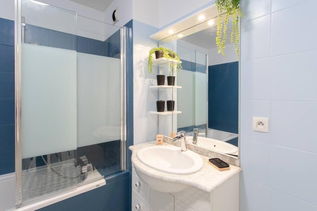 칸느 C16 - 2 Bdr Rue Antibes 4 Min Palais Festivals - Ac & Terrace 아파트 외부 사진