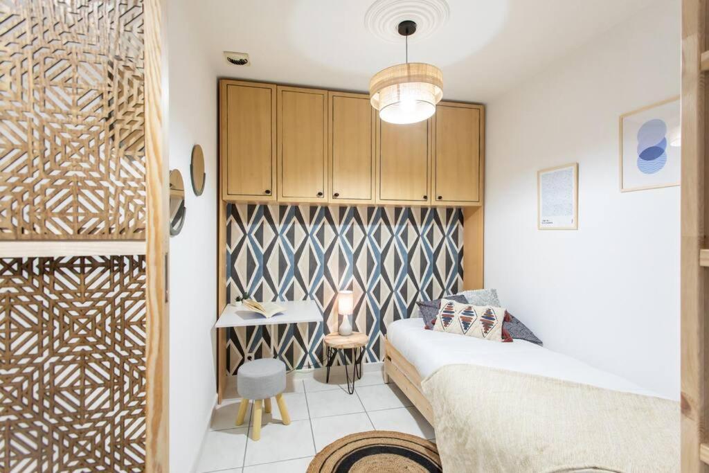 칸느 C16 - 2 Bdr Rue Antibes 4 Min Palais Festivals - Ac & Terrace 아파트 외부 사진