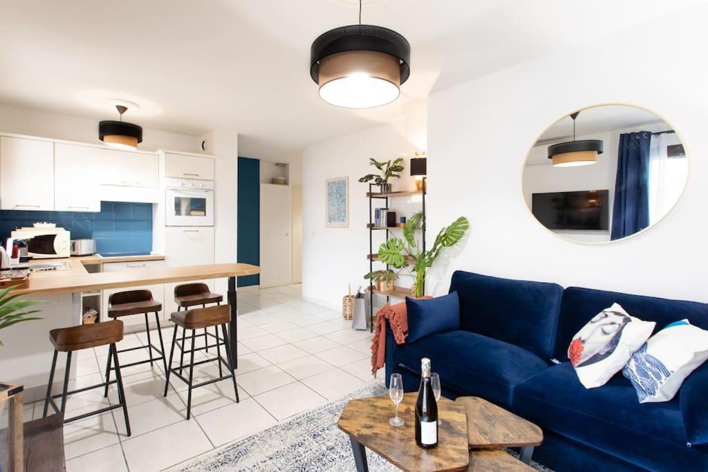 칸느 C16 - 2 Bdr Rue Antibes 4 Min Palais Festivals - Ac & Terrace 아파트 외부 사진